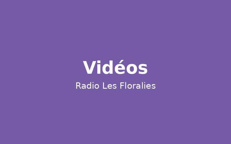 Une vidéo à regarder